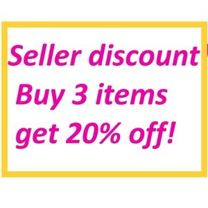 Seller discount!